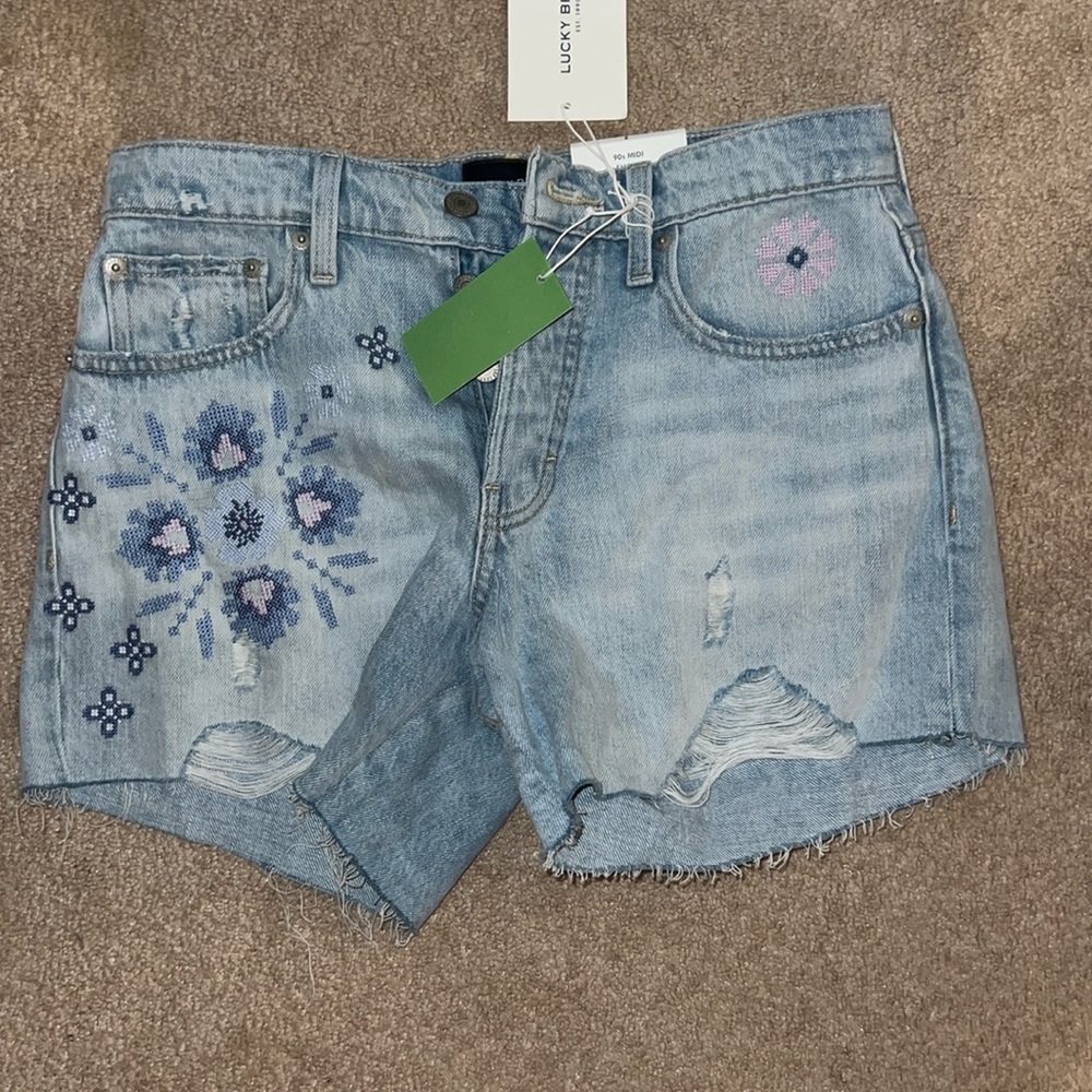 Lucky Brand 🍀 90s midi short